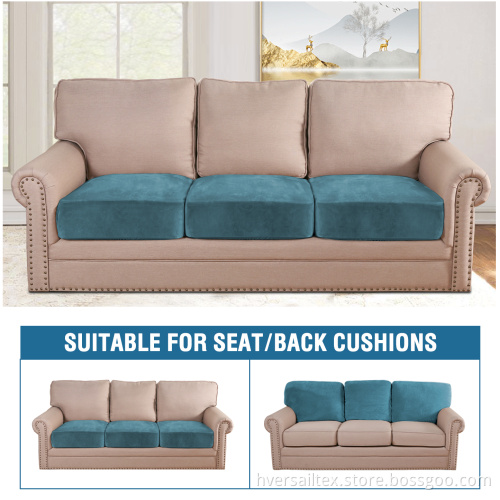 Cushion Slipcover for Chair Loveseat Individual Seat